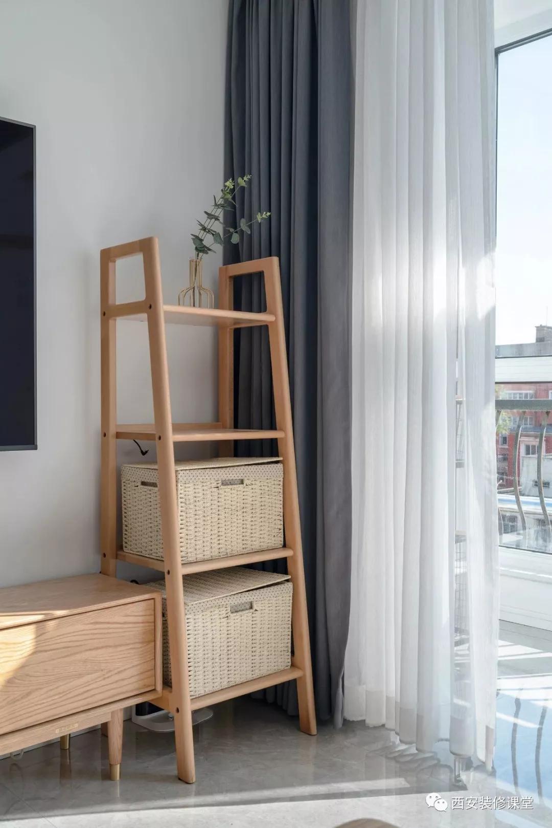 三房二厅北欧原木,3室2厅2卫原木极简