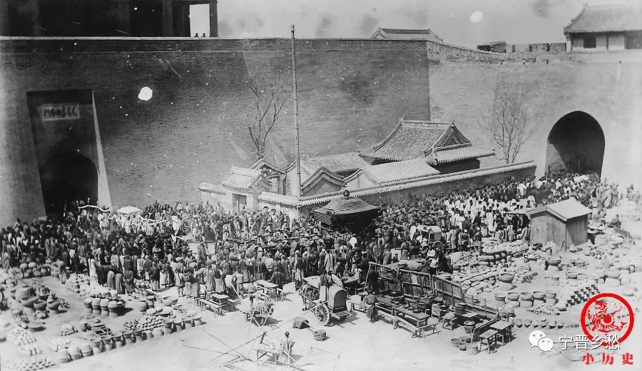 清末北京前门,清朝时期的北京朝阳门