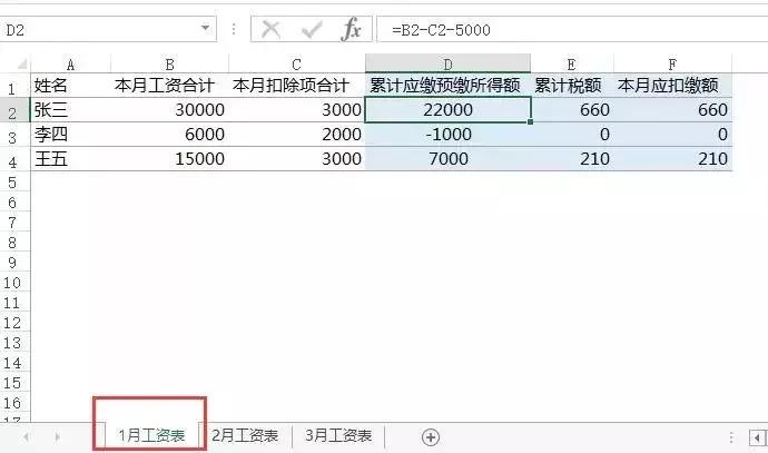 个税起征点2023年个税计算器,个税计算公式起征点是多少
