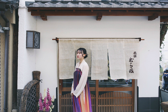 各地日本风情街现状穿和服,日本最古老的一条街