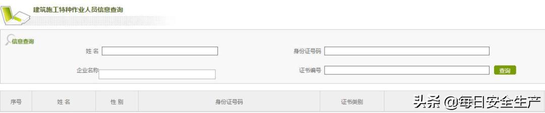 最新特种设备作业证查询,全国特种设备作业证查询网站