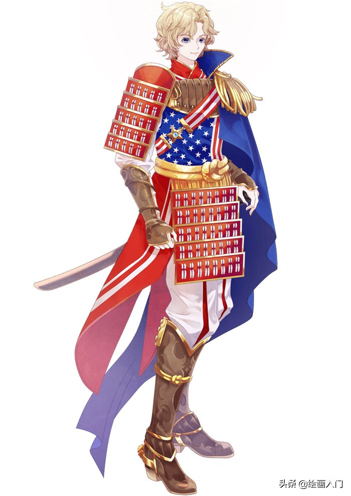 30张炫酷动漫形象，每个形象代表一个国家，你认为怎么样？