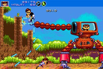 财宝公司的第一部作品，古典式动作游戏《火枪英雄》