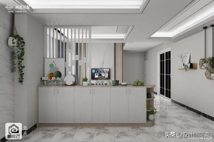 求求你，客餐厅别装那么多柜子，别人家这一个柜子就够了