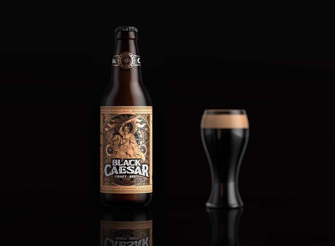 打碎常规思维创新,口碑好的精酿啤酒包装设计图片