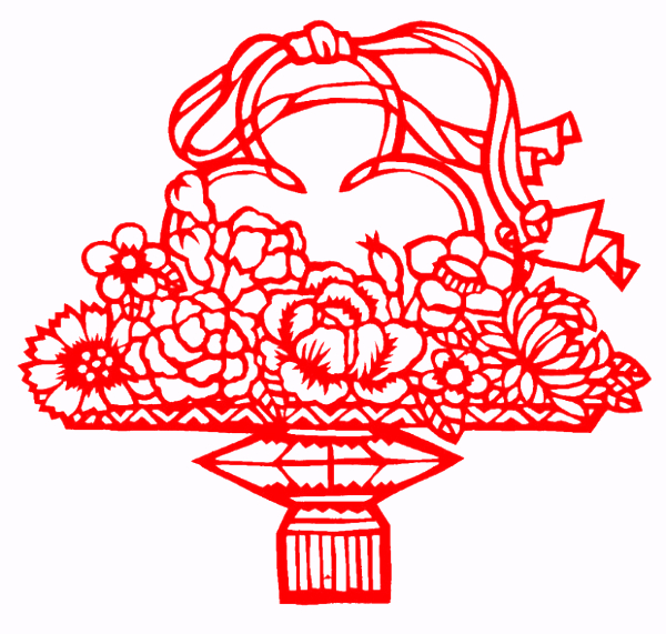 剪纸窗花儿童手工,民俗剪纸图案大全