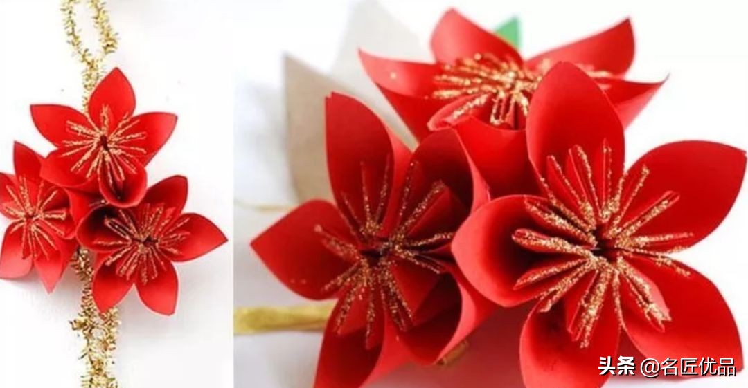 利用窗花做灯笼红包,元旦节剪的窗花灯笼