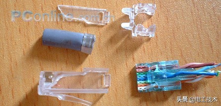 千兆网线头和百兆网线头的区别,千兆网线水晶头和百兆网线的区别
