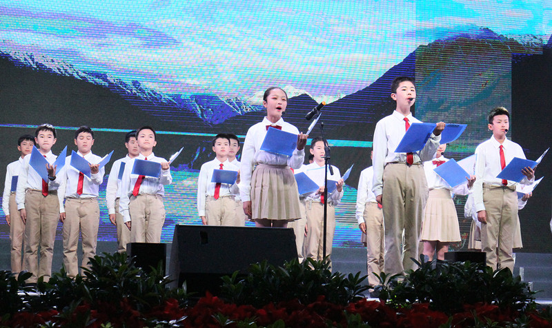 我和祖国一起成长教师节文艺晚会,我和祖国共成长小学生演出