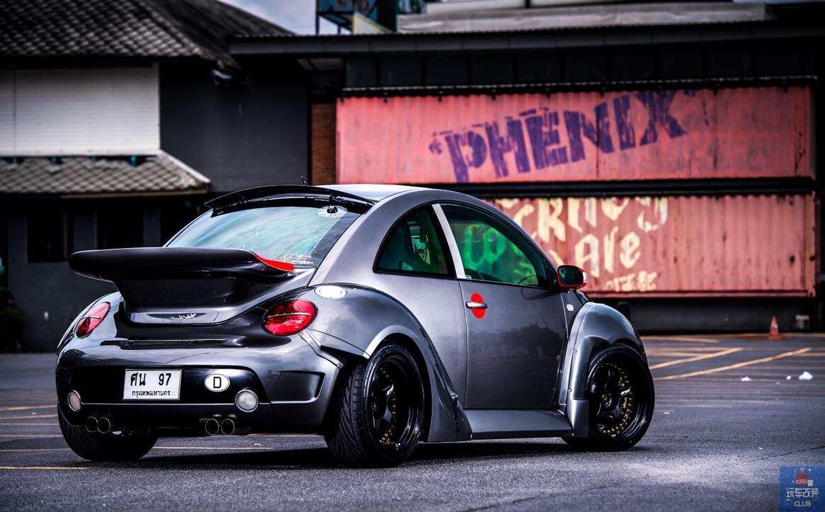 中国可以上路的第一代大众甲壳虫,全新大众甲壳虫加尾翼