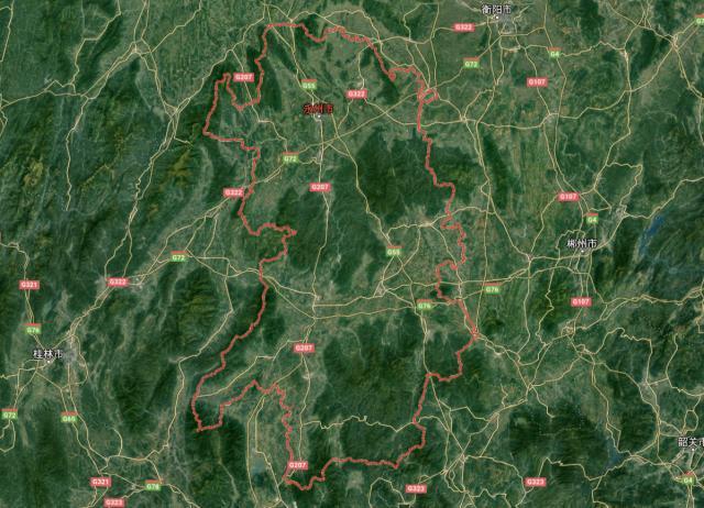 中国南北方行政区划典型差别：黑龙江省牡丹江市、湖南省永州市