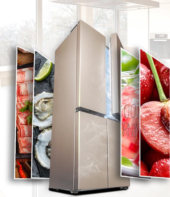 格兰仕冰箱256升风冷多少钱,格兰仕500l十字门风冷冰箱报价