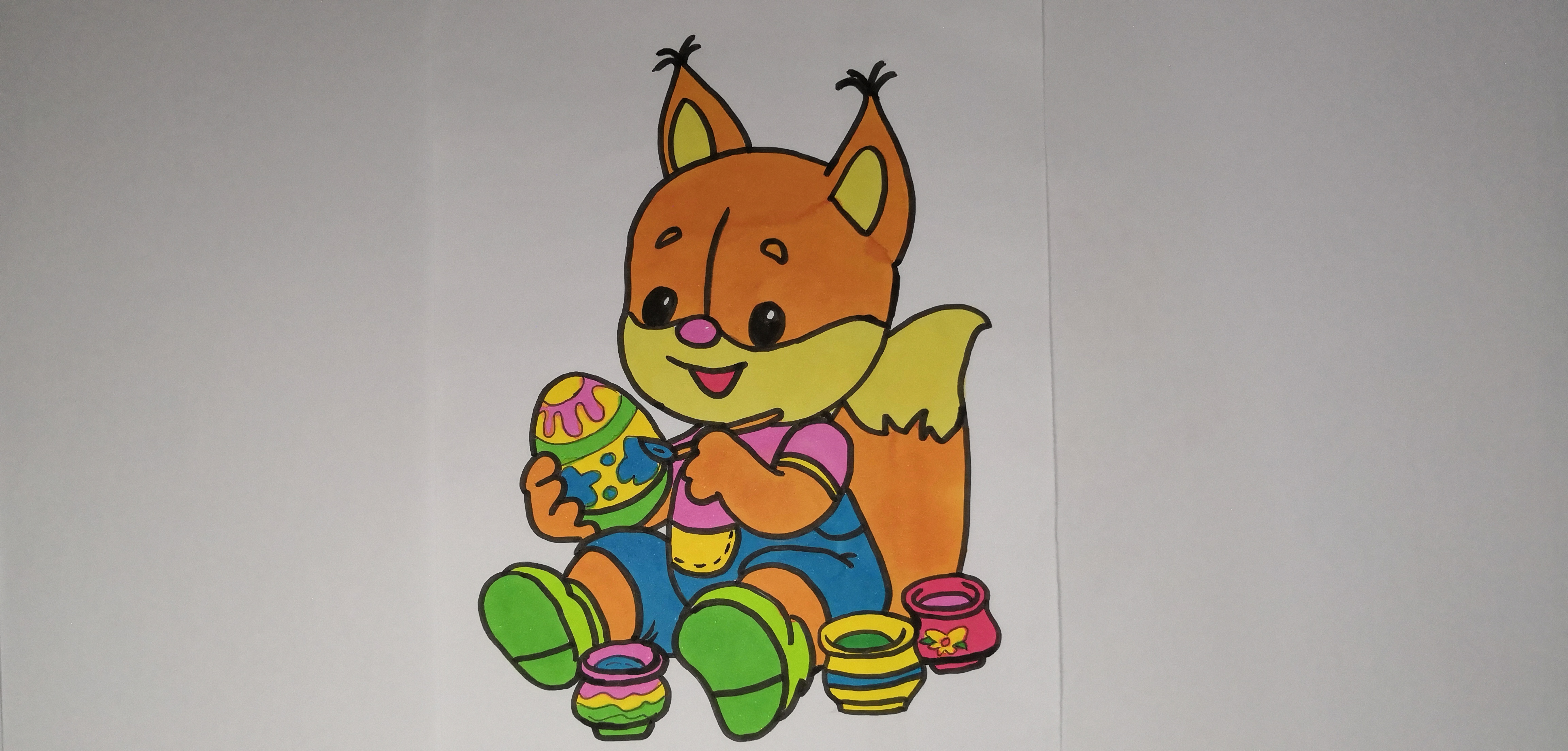 亲子简笔画各种动物,亲子互动的简笔画小动物