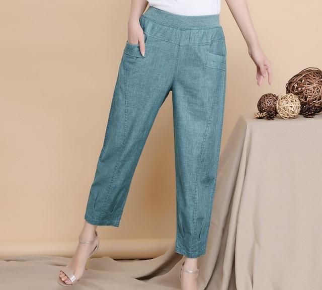 新款棉麻裤好看又凉快,棉麻裤夏天穿吸汗吗