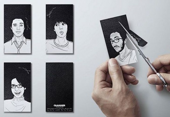 如何制作一张比较吸引人的名片,最有创意的名片