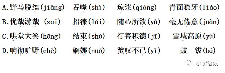 部编版六年级下册语文藏戏练习题,六年级下册语文第四课藏戏朗诵