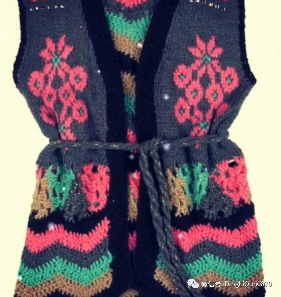 30款漂亮的针织开衫设计,针织祖母格开衫