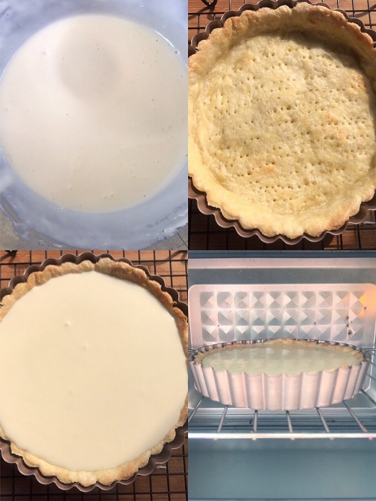 抹茶芝士挞制作教程,芝士酸奶桃胶挞做法