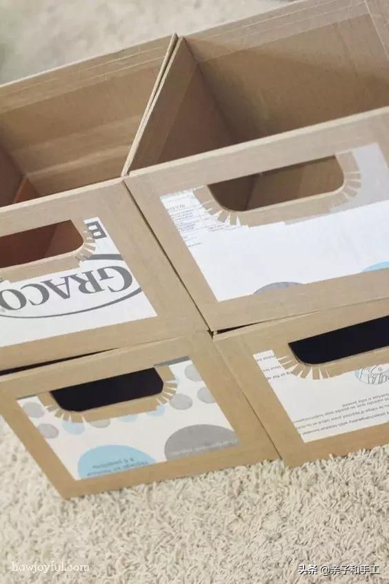 只用瓦楞纸就可以做出一件件家具，简直酷爆了