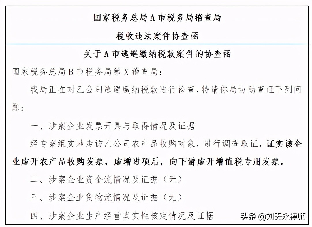 税务异地协查虚开如何补税,税务发协查函确认虚开