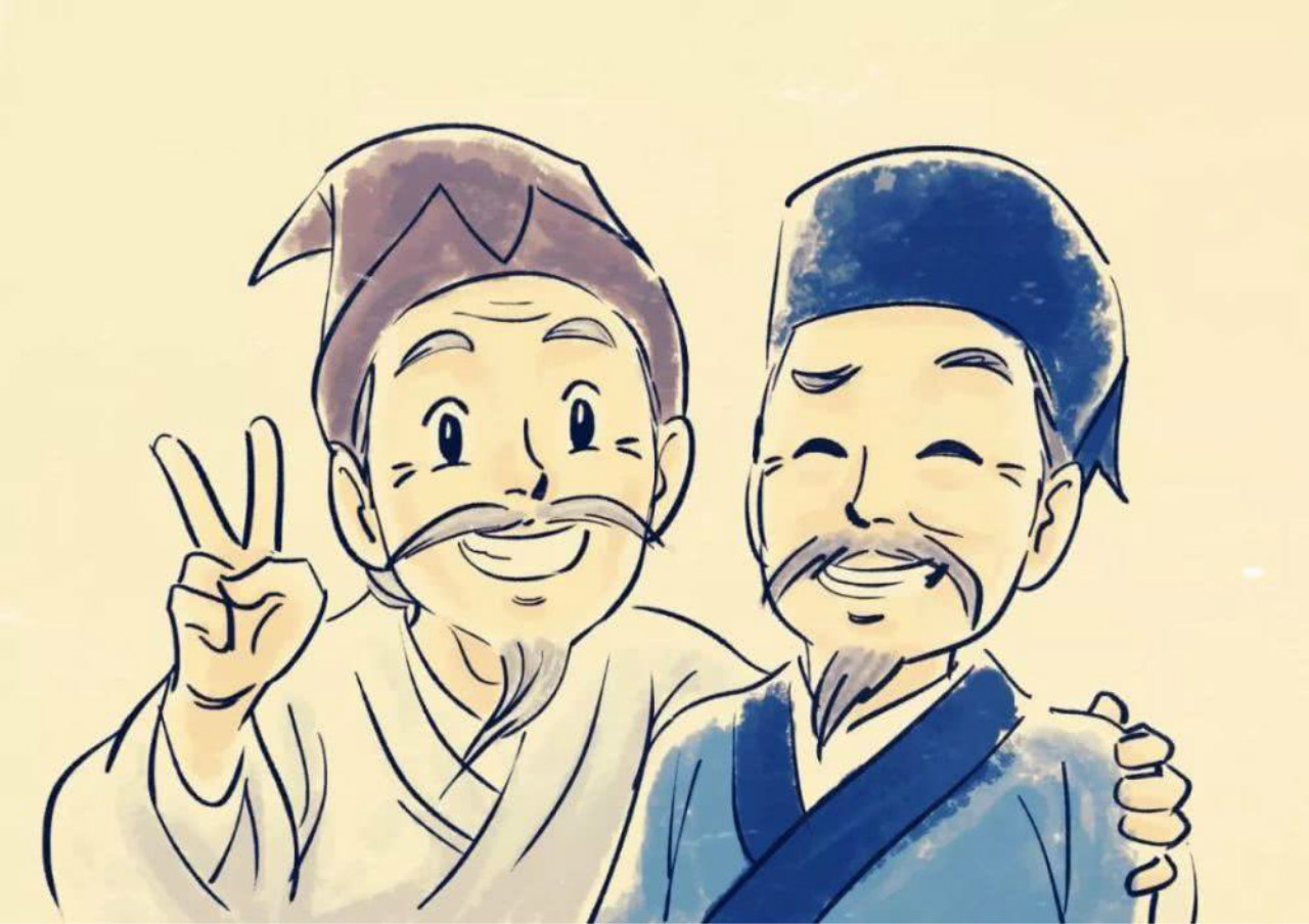 长期不愿往来的王维和李白，各写了一首《从军行》，千年难分高下