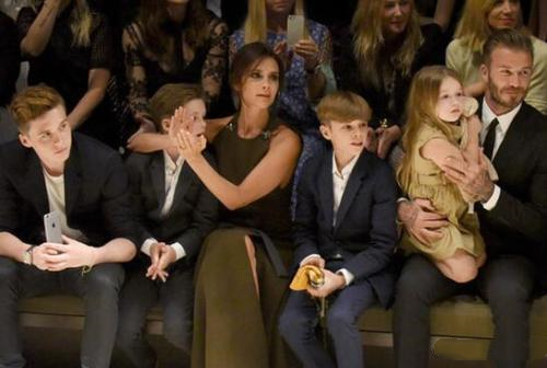 贝克汉姆11岁女儿大变样,贝克汉姆三个儿子颜值分析