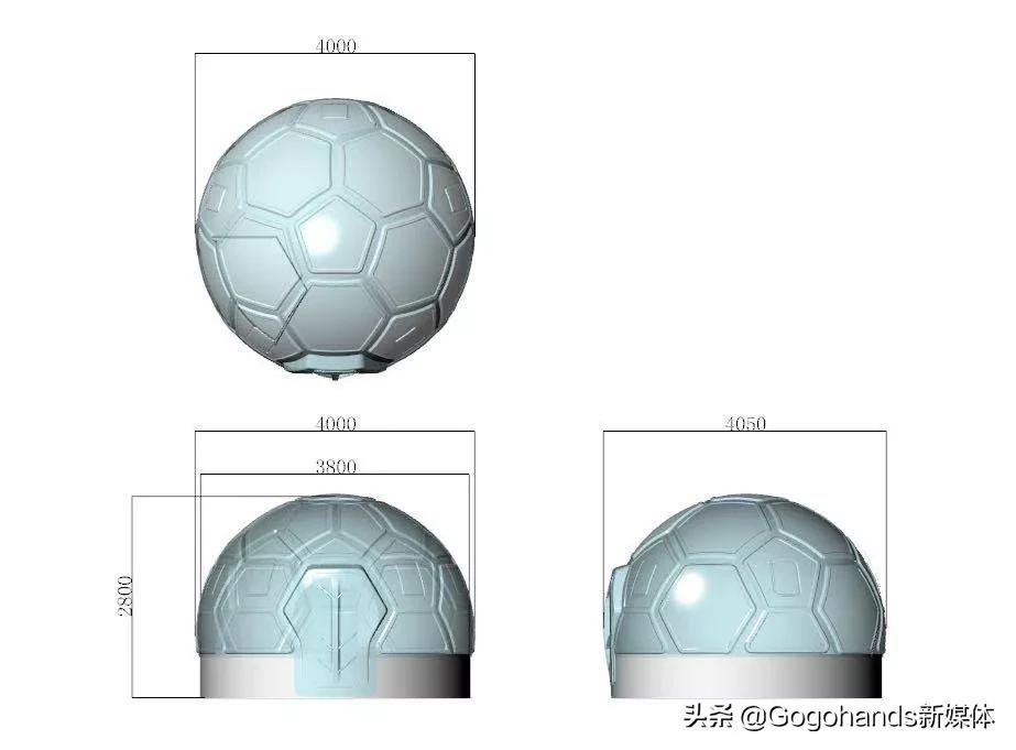 为新款3.8米足球屋让路，定制款4米旧款足球屋最后一批清货