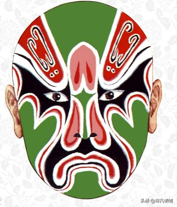 京剧脸谱图357幅,京剧脸谱赏析高清大图