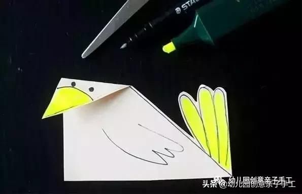 幼儿园手工制作小卡纸大全,圆形卡纸秘密