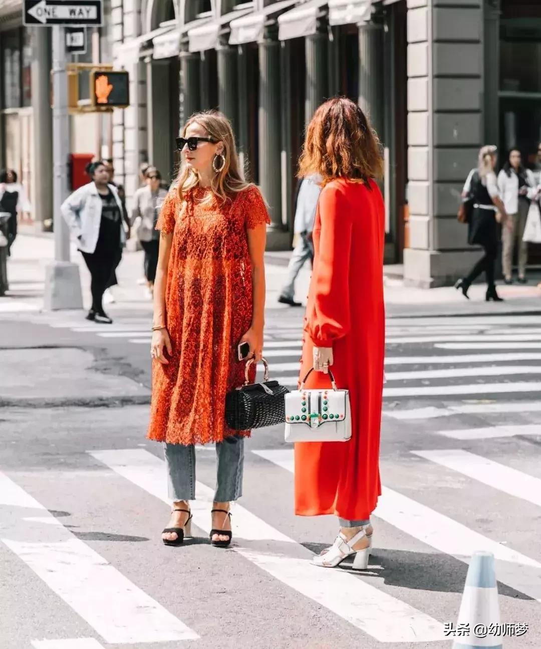 裙子套裤子,今年秋季流行穿裙子裤子超级时髦