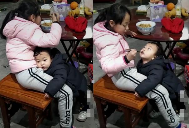 泡奶粉、换尿布，那些在家带娃的大娃们的暖心瞬间