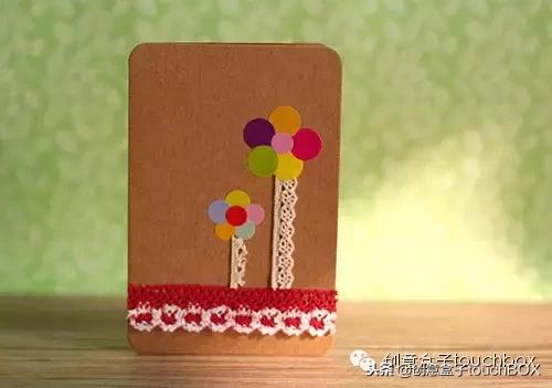 小学生手残党手工贺卡简单,简单手工新年贺卡