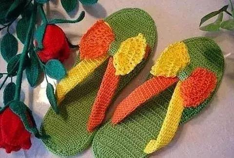 奇织妙想编织大课堂钩针编织拖鞋,钩针拖鞋花样图案大全简单又漂亮