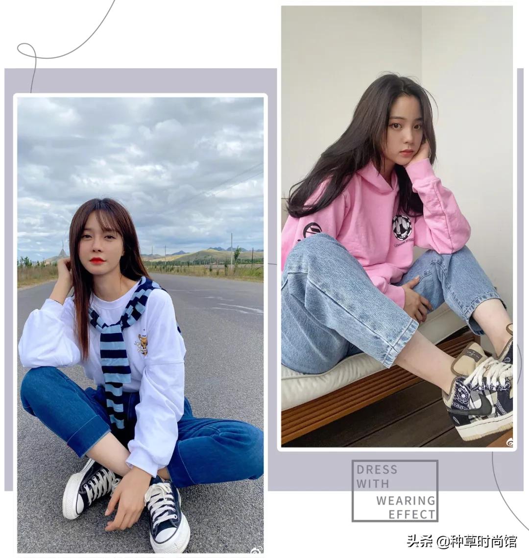秋冬新款上新卫衣穿搭,今秋更流行卫衣裙