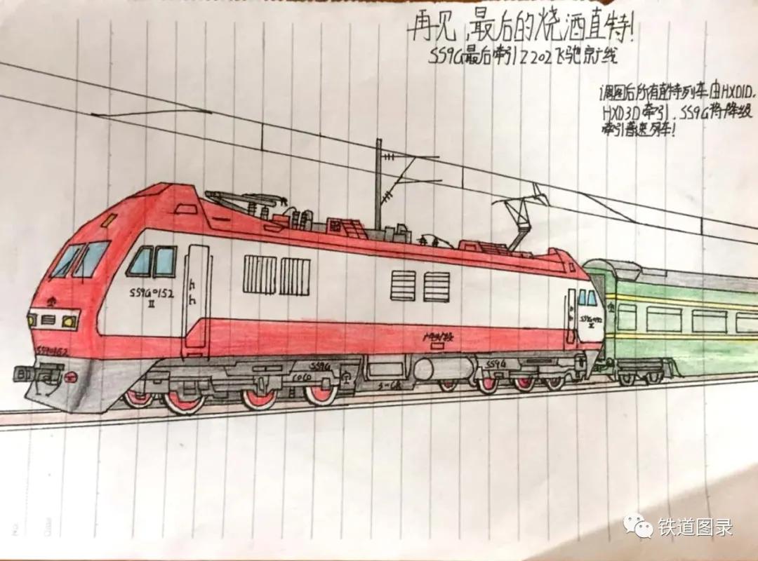 铁路人文：手绘火车