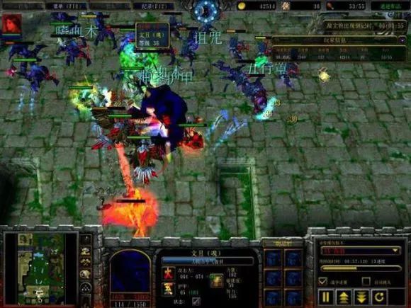 经典老游戏魔兽争霸,一代经典魔兽争霸