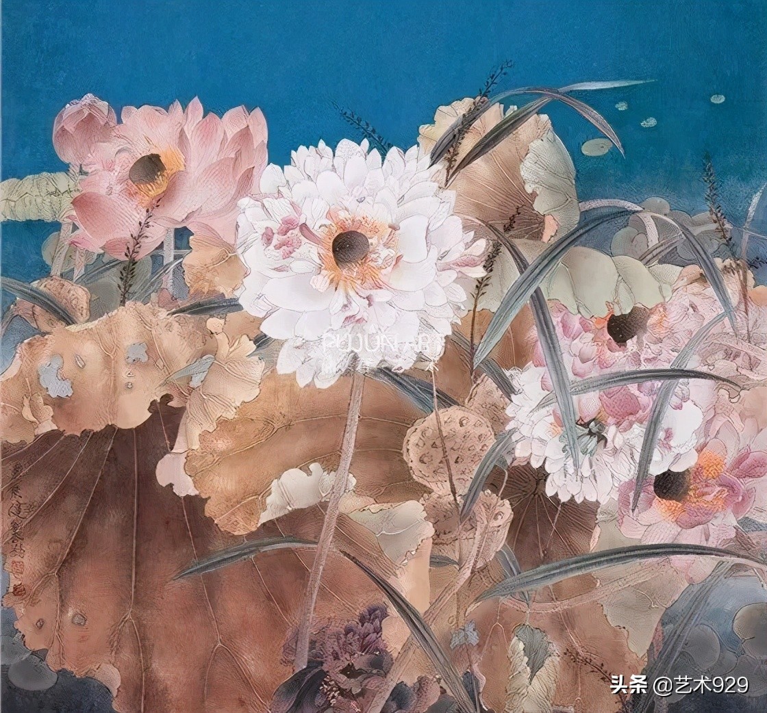 工笔画大白菜特殊技法,工笔画的五大特殊技法