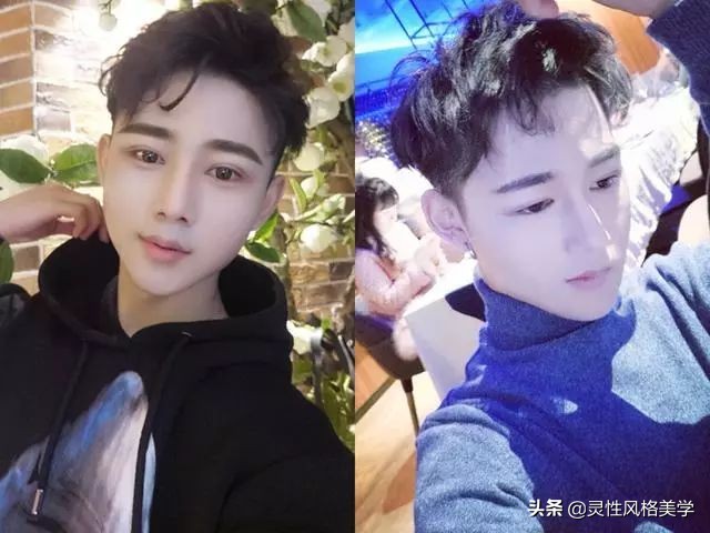 男生自然蓬松烫发型,男生自然蓬松烫图片
