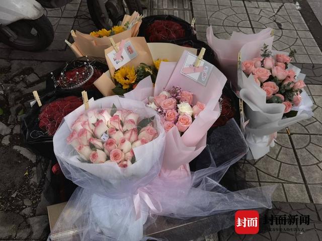 520外卖鲜花生意,520外卖小哥送花跑了两小时