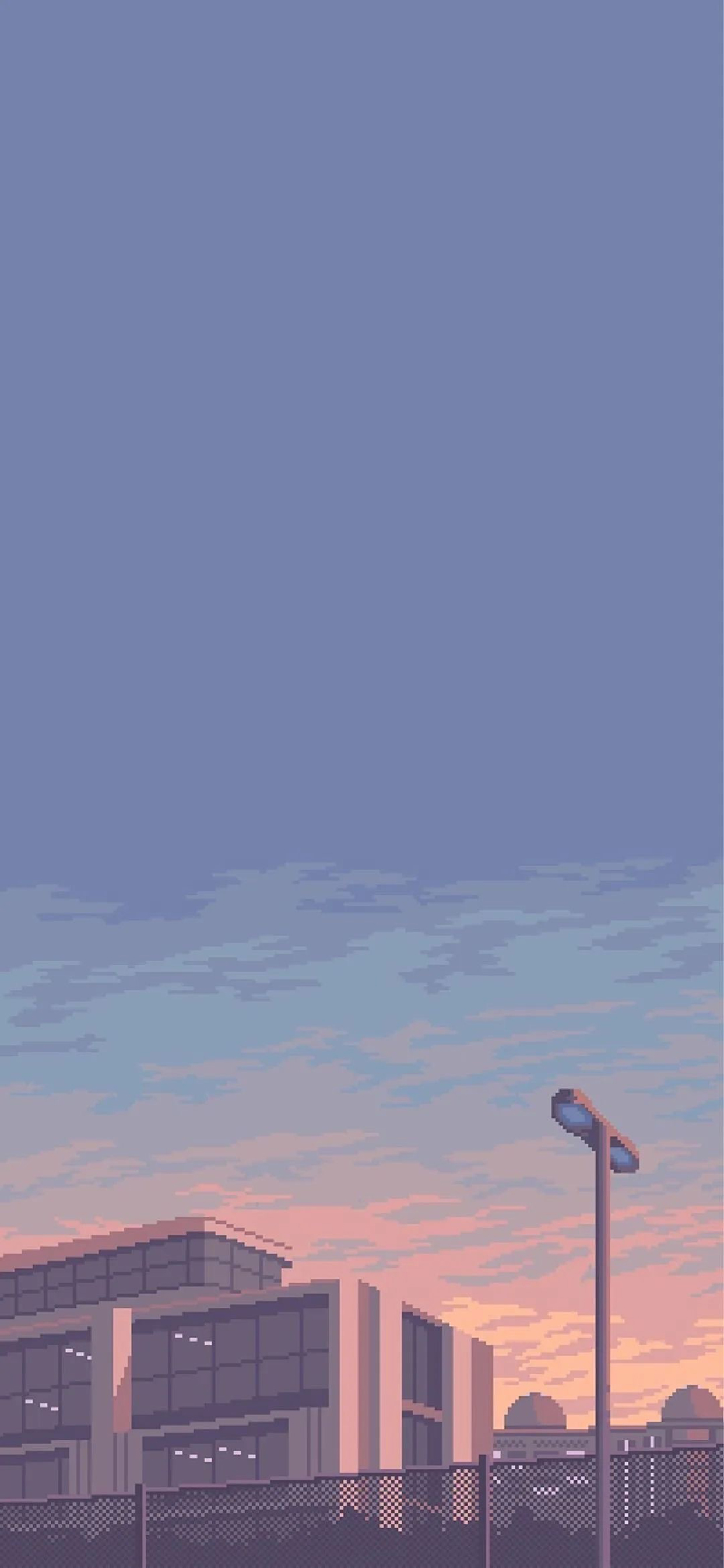 全面屏像素风壁纸,壁纸像素风格动漫