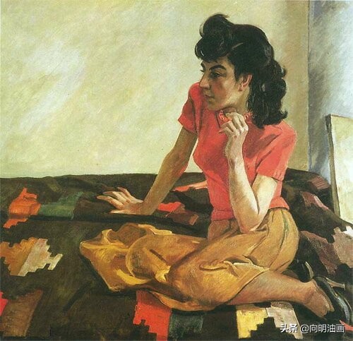 苏联人民艺术家,苏联画家亚历山大杰伊涅卡