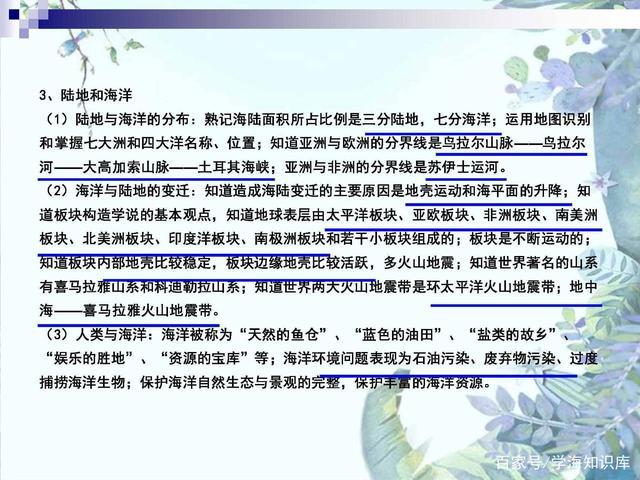 初一地理必考知识点电子版,初一地理期末总复习