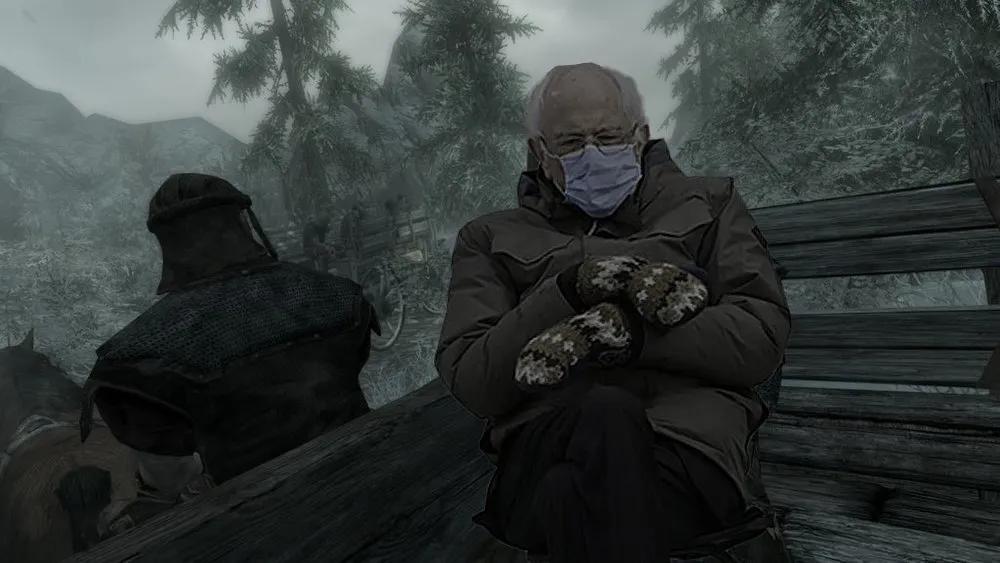 拜登就职典礼上的桑德斯火了,拜登和桑德斯竞选最新情况