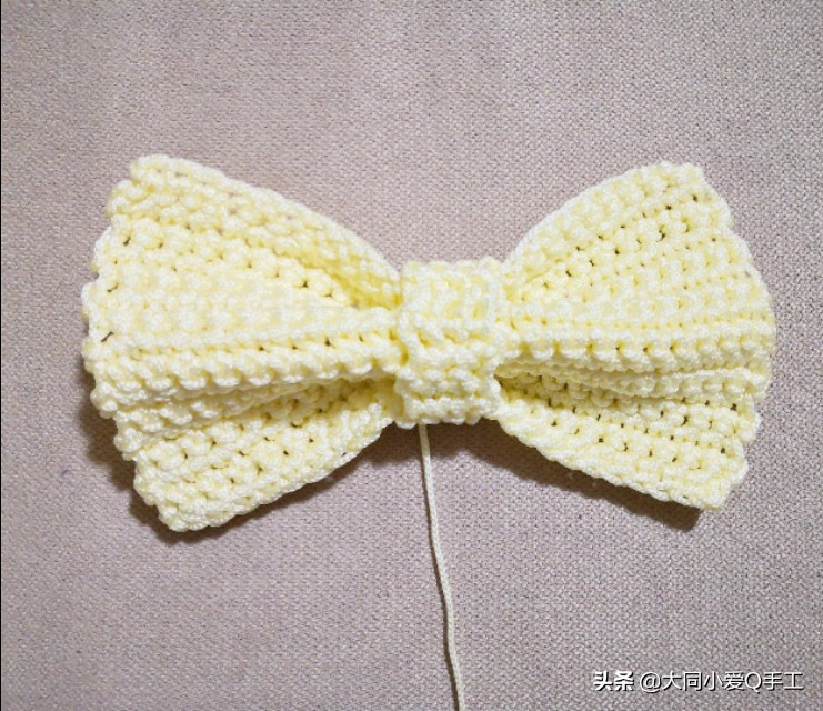 丝带遮阳帽夏凉帽钩织教程,夏季遮阳帽大帽檐钩针教程