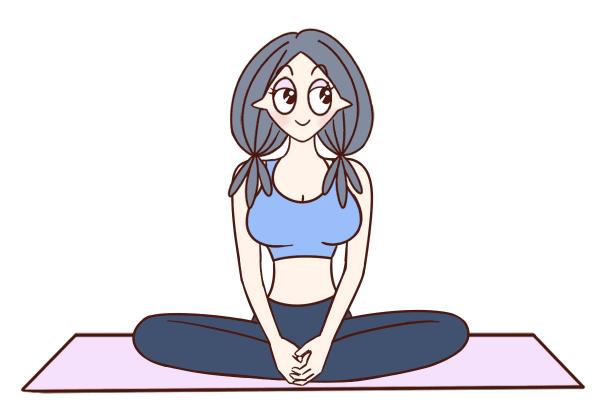 锻炼肝经七法图片,每天6分钟练出蝴蝶背