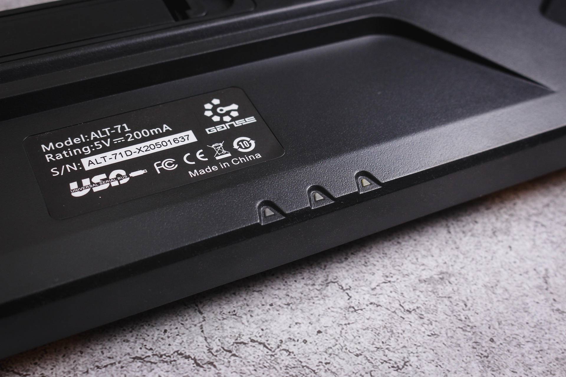 高斯机械rgb键盘测评,高斯alt71双模迷你机械键盘