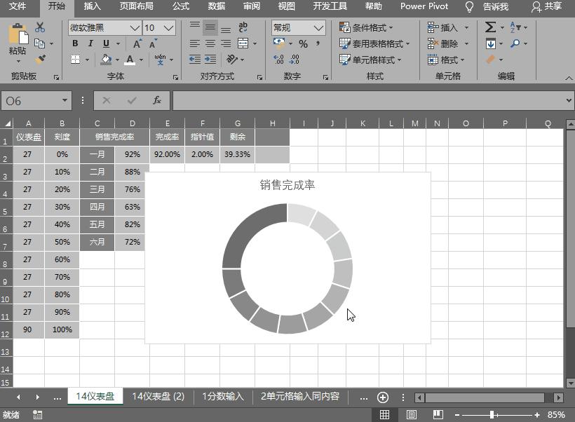 excel怎么把数字和百分比变成图表,excel做图表百分比折线图