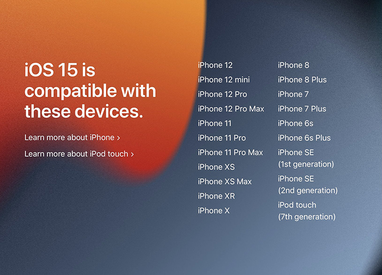苹果ios15.3信号提升,苹果6s还可以更新ios15吗