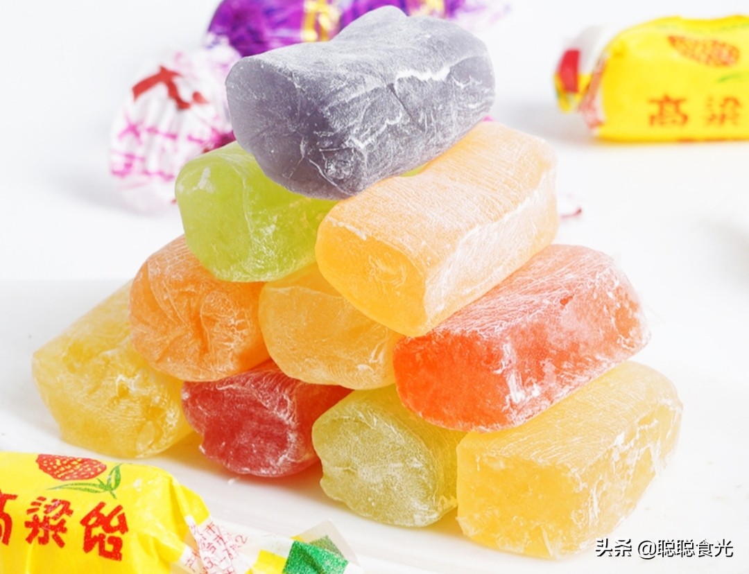 80后零食小吃高粱饴,好吃的小零食高粱饴