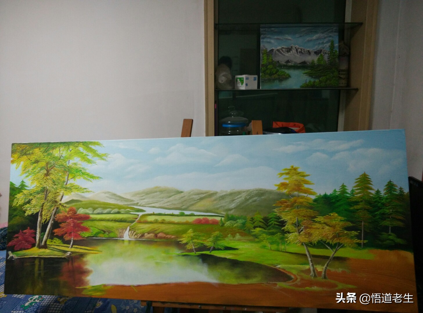 从零开始学会画简单的油画,一日一画零基础油画入门